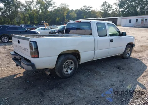 2004 Chevrolet Silverado 1500 Work Truck из США, поврежденный, VIN 1GCEC19VX4Z316735